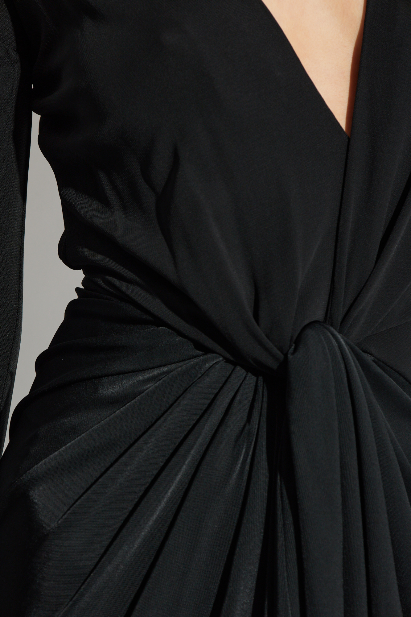 ワンピース VICTORIA BECKHAM LONG BLACK DRESS IN VISCOSE JERSEY Victoria Beckham Long black dress in viscose jersey | Parallel